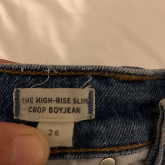 madewell the high-rise slim crop jean - Picture 3 of 6